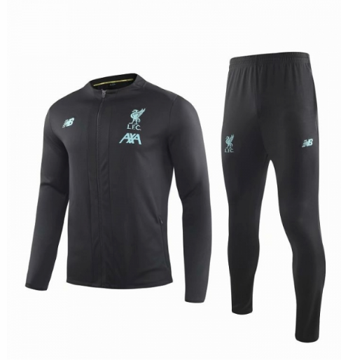 2019-2020 Liverpool chaqueta de entrenamiento traje negro